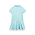 STRETCH MESH POLO DRESS